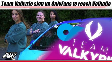 Team Valkyrie talk teaming up with OnlyFans to bring their